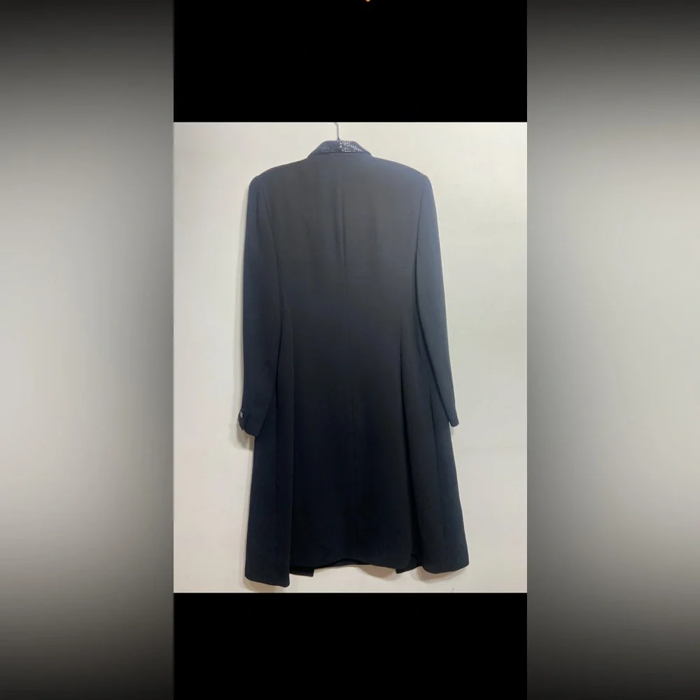 Dana Buchman Black Two Piece Dress And Jacket Set Size 10(m) - Picture 7 of 8